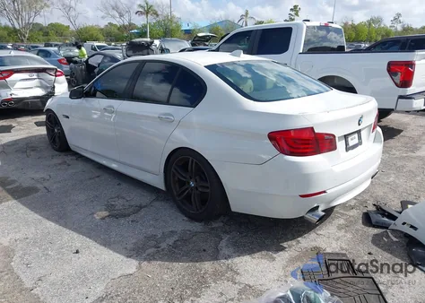 2013 BMW 535I z USA, uszkodzony, nr VIN WBAFR7C5XDC820376